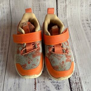 Disney adidas Minnie Mouse Kids Orange Active Hook-and-Loop Sneakers